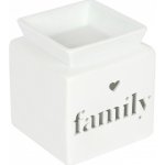Something Different aroma lampa s nápisem FAMILY šedá 15 cm – Hledejceny.cz