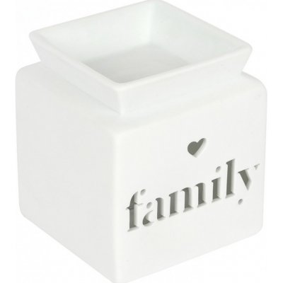 Something Different aroma lampa s nápisem FAMILY šedá 15 cm – Hledejceny.cz