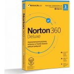 Norton 360 Deluxe 3 lic. 1 rok (21408734) – Zboží Mobilmania