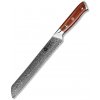 Kuchyňský nůž NAIFU Nůž na pečivo z damaškové oceli 9" 35,8 cm