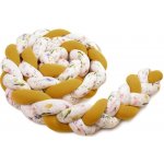 T-Tomi Pletený mantinel mustard dots – Sleviste.cz