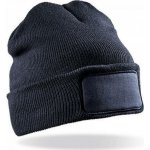 Result Winter Essentials Dvojitá čepice Thinsulate beanie pro potisk či výšivku modrá námořní RC034 – Hledejceny.cz