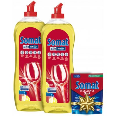 Somat leštidlo do myčky Lemon 2 x 750 ml – Hledejceny.cz