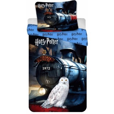 Jerry Fabrics Povlečení Harry Potter HP 111 Bavlna 140x200 70x90