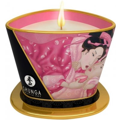Shunga Massage Candle Roses 170 ml