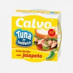 Calvo Tuňák s chilli paprikami Jalapeno ve slunečnicovém oleji 142 g – Sleviste.cz