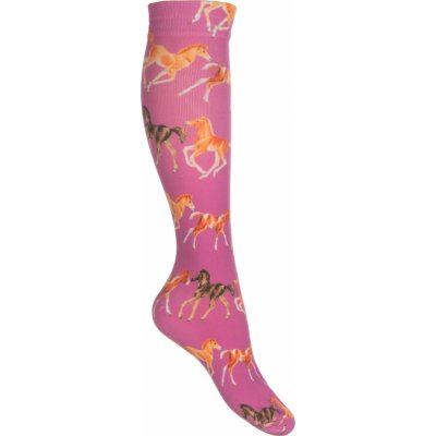 HKM Podkolenky jezdecké Pony Dream dětské pink – Sleviste.cz