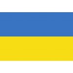 Ukrajinská vlajka - 60 x 90 cm - tunel, karabina – Hledejceny.cz