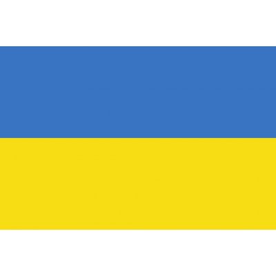 Ukrajinská vlajka - 60 x 90 cm - tunel, karabina – Hledejceny.cz