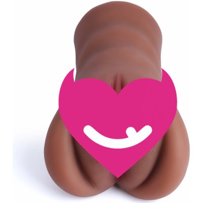 Paloqueth Realistic Masturbator Lifelike Pocket Pussy Brown – Zboží Mobilmania