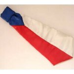 Kravata s českou vlajkou – Zboží Dáma