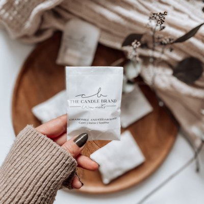 The Candle Brand Vonný vosk do aromalampy Chamomile Cedarwood 15 g bílá barva – Zboží Dáma