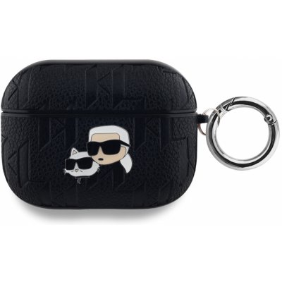 Karl Lagerfeld PU Embossed Choupette Heads Pouzdro pro AirPods Pro KLAPPGKCPK – Zboží Živě