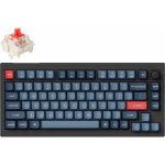 Keychron V1 Max Swappable RGB Backlight Red Switch Knob Version V1M-D1 – Zboží Živě