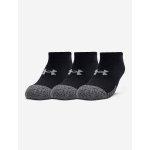 Under Armour ponožky Heatgear No Show 3 Pack Socks Black – Hledejceny.cz