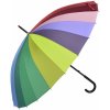 Deštník Blooming Brollies holový deštník Everyday Rainbow EDSRAINR