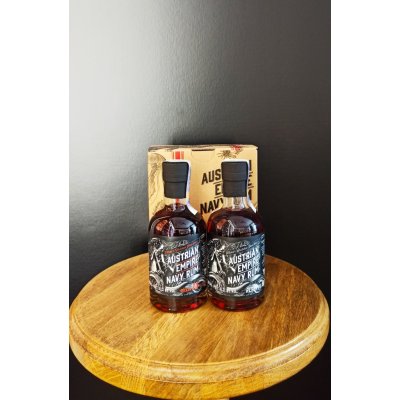 Austrian Empire Navy Reserva 1863 + Solera 18y 40% 2 x 0,2 l (set) – Zboží Mobilmania