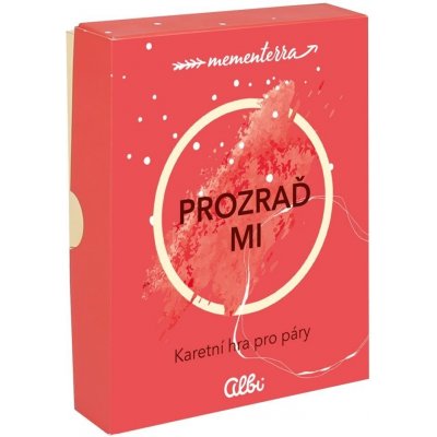 Albi karetní hra pro páry Prozraď mi – Zboží Dáma