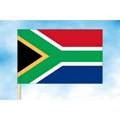 LIBEA, s.r.o. Vlajka Jihoafrické republiky Rozměr: 20×30 cm, Uchycení: Návlek na žerď – Hledejceny.cz