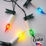 Exihand Souprava Gloria barevná SV-16 16 žárovek 14V 0,1A – Sleviste.cz