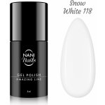 NANI Gel lak Amazing line Snow White 5 ml – Zboží Dáma