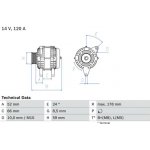 generátor BOSCH 0 986 049 061 BO 0986049061 – Sleviste.cz