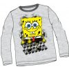 Dětské tričko Sponge Bob tričko šedé model A
