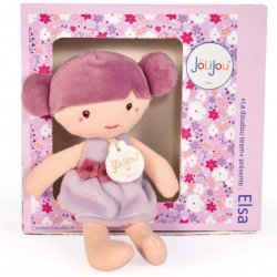 Doudou Julijou Elsa 16 cm fialová