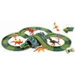 ALLTOYS Variabilní dráha s dinosaury a tunelem 144 dílů – Zbozi.Blesk.cz