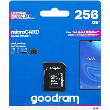 Goodram SDXC UHS-I 256 GB M1AA-2560R12