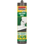 Soudal sanitární silikon 310 g bílá – HobbyKompas.cz