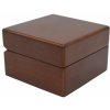 Dárková krabička OLIVIE Lesklá dřevěná krabička na řetízek náramek 7866