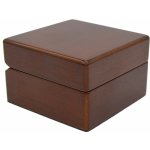 OLIVIE Lesklá dřevěná krabička na řetízek náramek 7866 – Zboží Mobilmania
