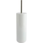 MSV WC štětka INAGUA s plastovou nádobou bílá 143933 – Zboží Mobilmania