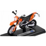Welly Motocykl KTM 690 Enduro model oranžový 1:18 – Zboží Mobilmania