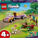 LEGO® Friends 42634 Přívěs pro přepravu koní a poníků – Zboží Živě