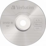 Verbatim DVD-R 4,7GB 16x, Advanced AZO, spindle, 25ks (22700723P) – Hledejceny.cz