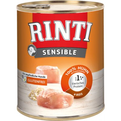 Rinti Dog Sensible kuře a rýže 0,8 kg – Hledejceny.cz