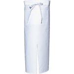 Link Kitchen Wear Bistro a barová zástěra do pasu s kapsou a rozparkem pro dynamickou práci Bílá – Hledejceny.cz