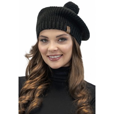 Vivisence baret s bambulí 7074 černá – Hledejceny.cz