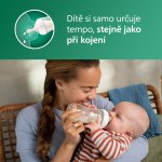 Philips Avent láhev Natural Response skleněná transparentní 240 ml – Zboží Dáma