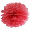 Dekorace na dort Party Deco Pom pom červený - 25 cm