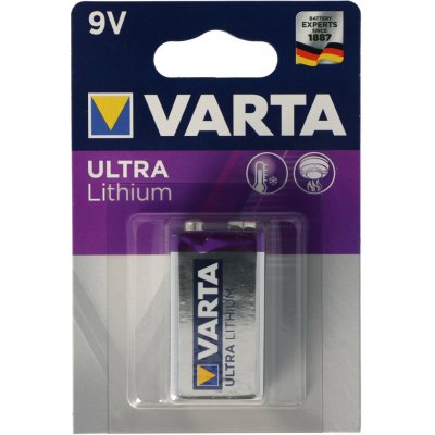 Varta Professional 9V 1ks 6122301401 – Zboží Živě