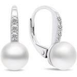 Brilio Silver náušnice EA385W – Zboží Mobilmania