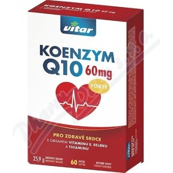 Revital Koenzym Q10 60 mg Forte 30+30 kapslí