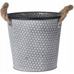 H&L Kovový obal Embos na květináč 19x19x22cm, střední FZ3000620 – Hledejceny.cz