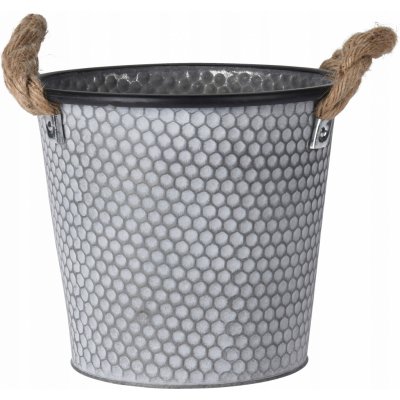 H&L Kovový obal Embos na květináč 19x19x22cm, střední FZ3000620 – Hledejceny.cz