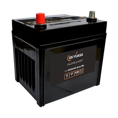 Yuasa Auxiliary AGM 12V 57Ah 430A HJ-S55D23R-B – Zboží Mobilmania