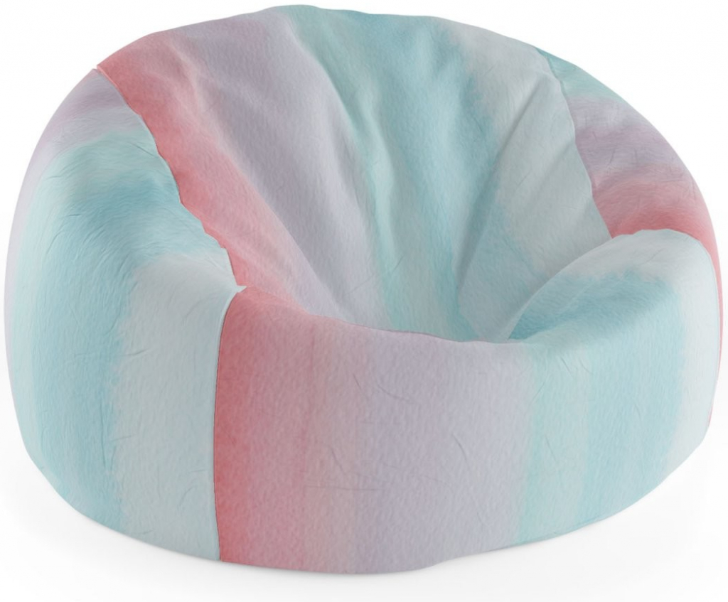 Sablio sedací vak Cocoon Cukrová vata 75 x 45 x 35 cm