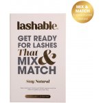 Lashable umělé nalepovací řasy Stay Natural 3-12mm - ručně vyráběné 5 párů – Zboží Dáma